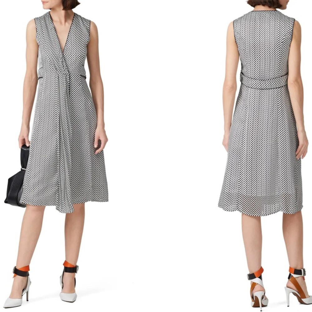 $960 Deborah Lyons Ashley Midi Dress